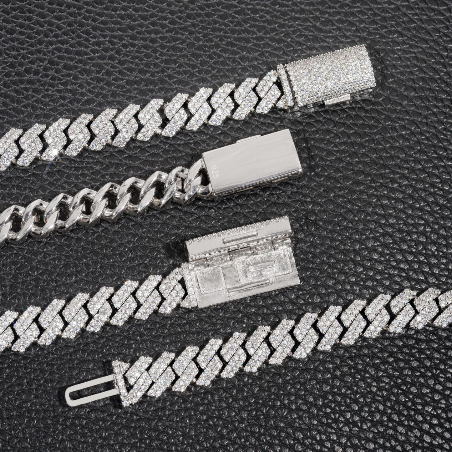 VVS MOISSANITE CUBAN CHAIN (ALL SIZES)