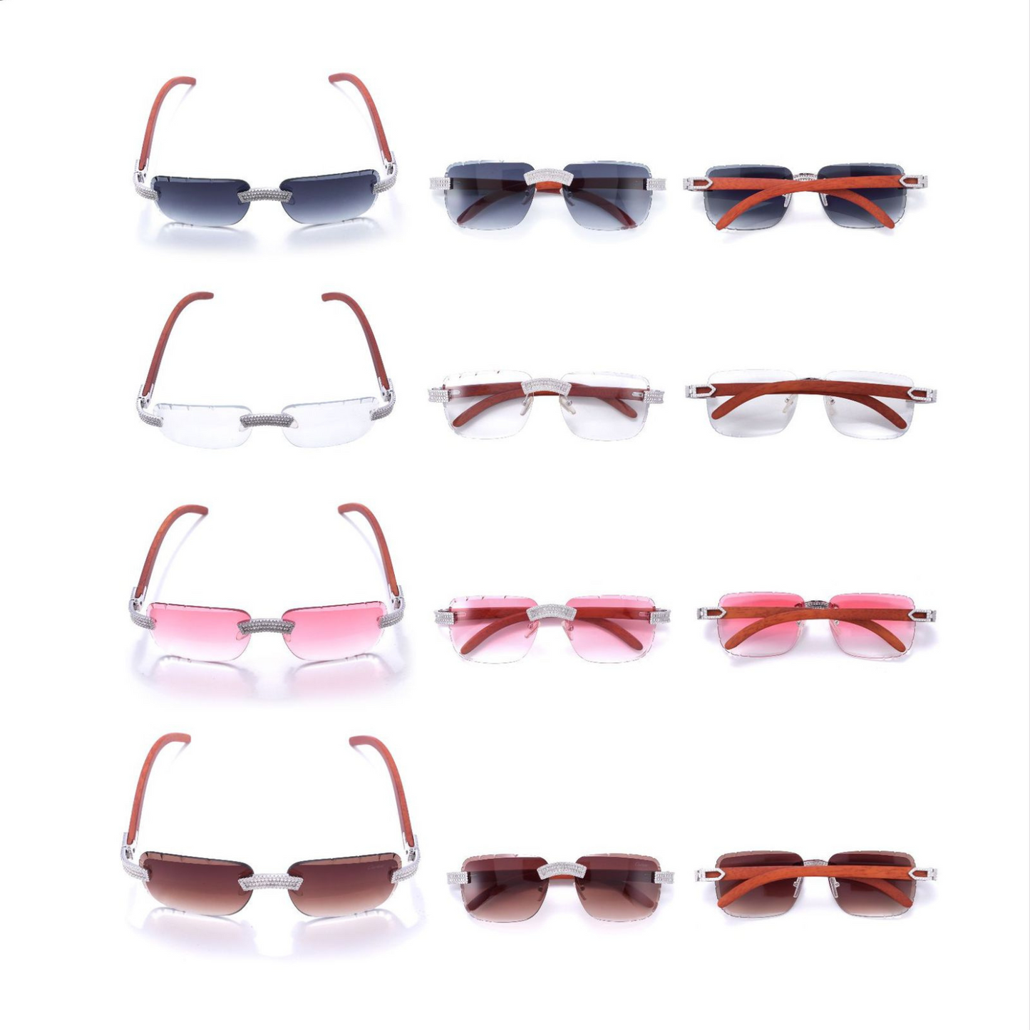 VVS Moissanite Glasses