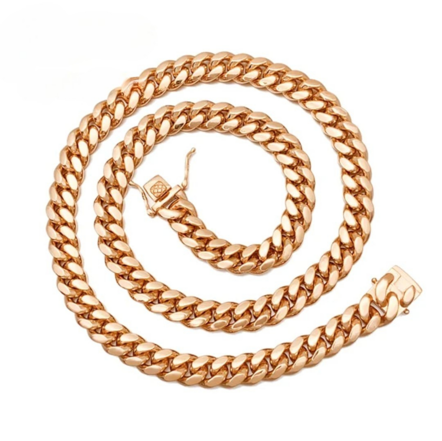 Miami Cuban Link Chain/Bracelet 8MM Silver 925