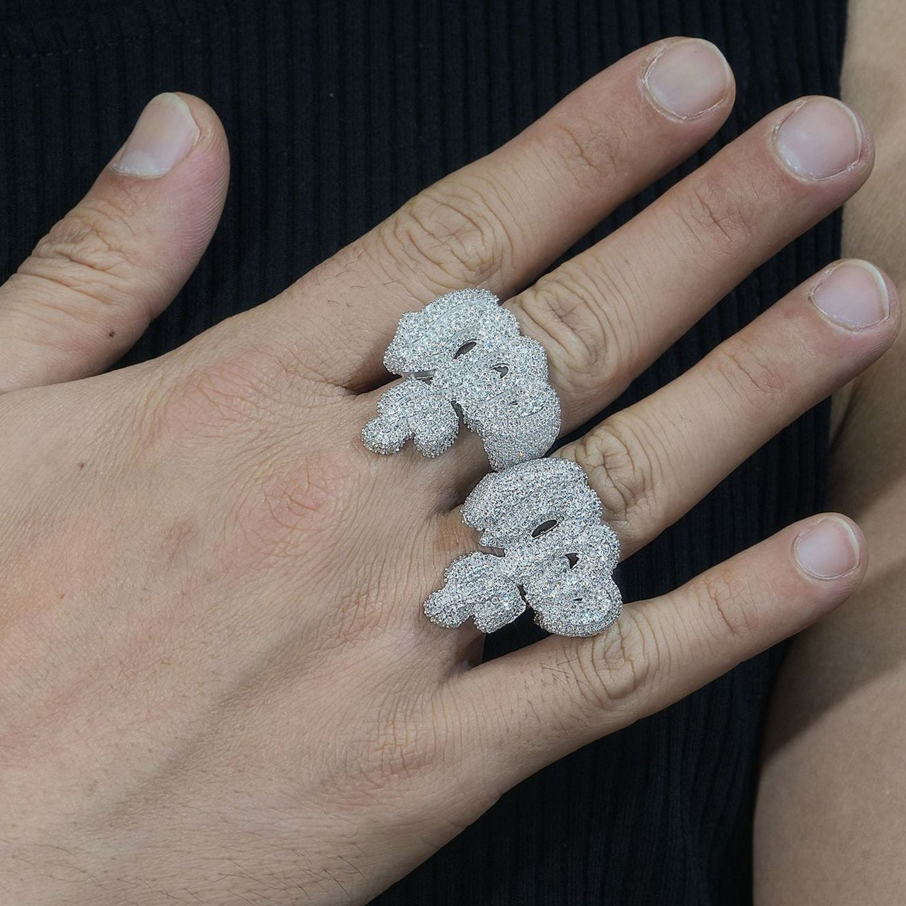 VVS MOISSANITE ALLAH RING
