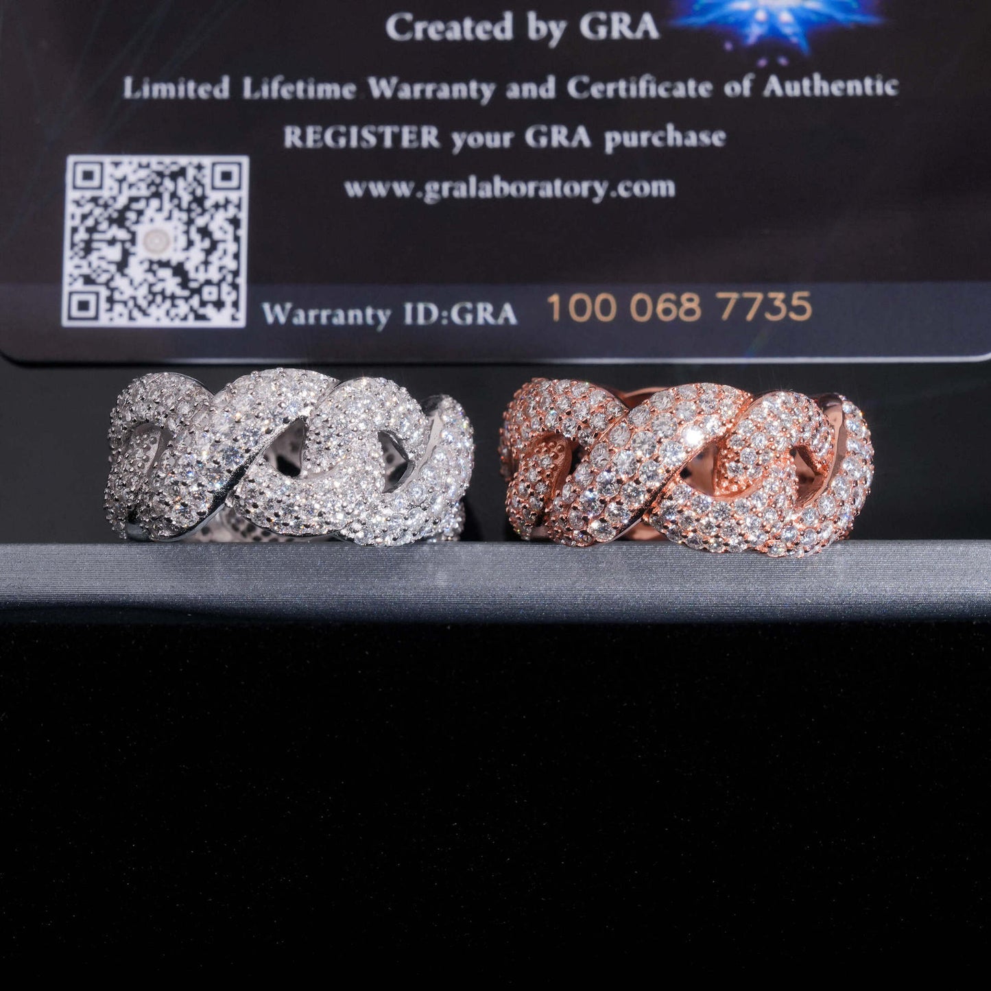 VVS MOISANITE CUBAN RING