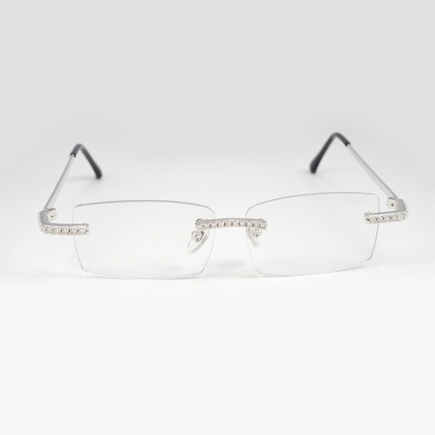 VVS Moissanite Rimless Glasses