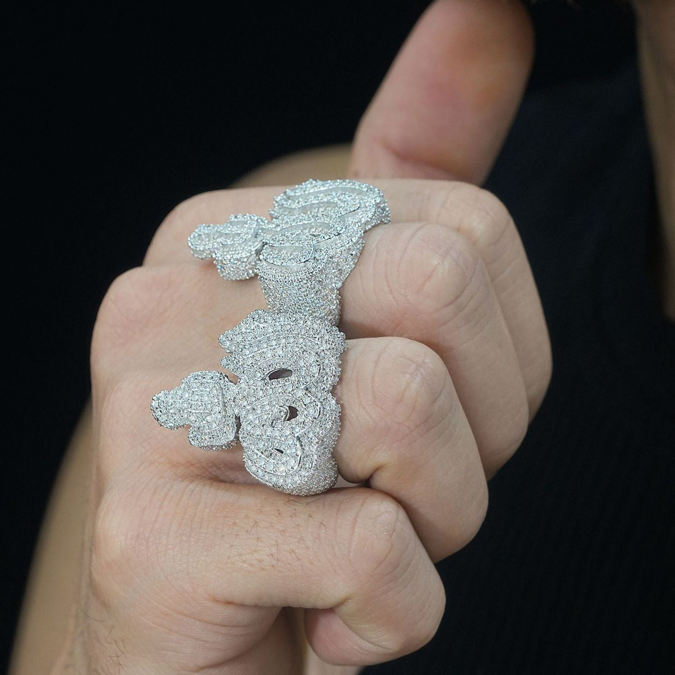 VVS MOISSANITE ALLAH RING