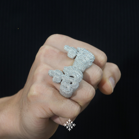 VVS MOISSANITE ALLAH RING