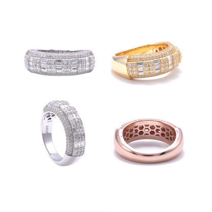 VVS MOISSANITE ICED OUT RING