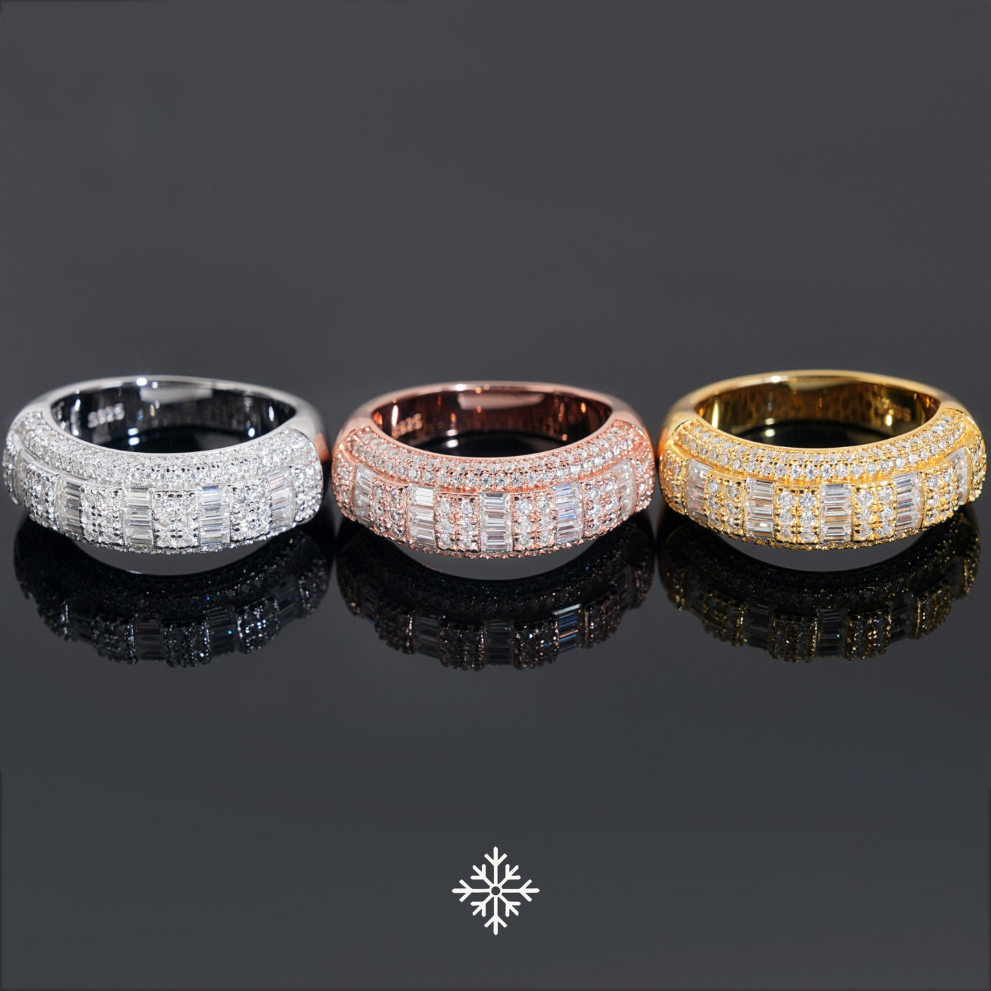VVS MOISSANITE ICED OUT RING