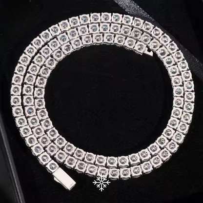 VVS MOISSANITE TENNIS CHAIN (ALL SIZES)