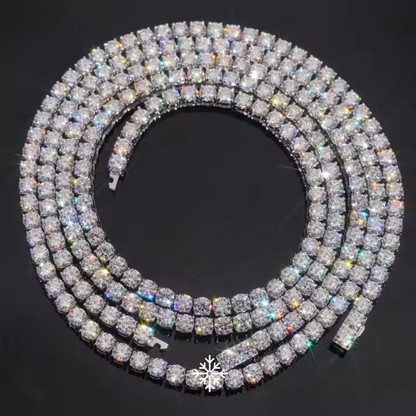VVS MOISSANITE TENNIS CHAIN (ALL SIZES)