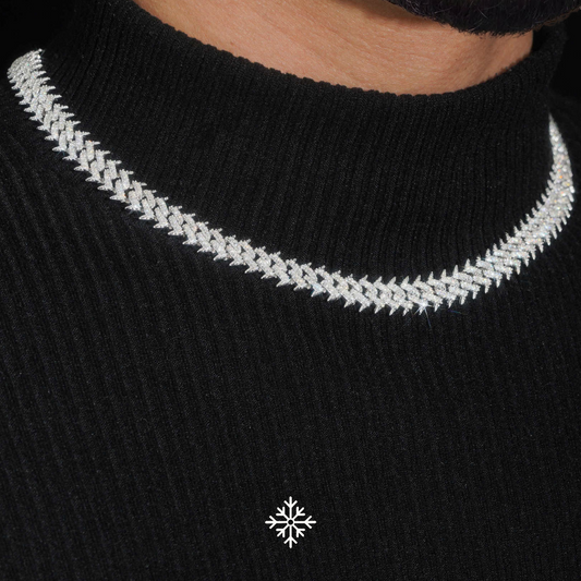 VVS MOISSANITE 10MM PRONG CUBAN CHAIN/BRACELET