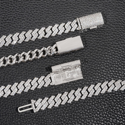 VVS MOISSANITE CUBAN CHAIN (ALL SIZES)