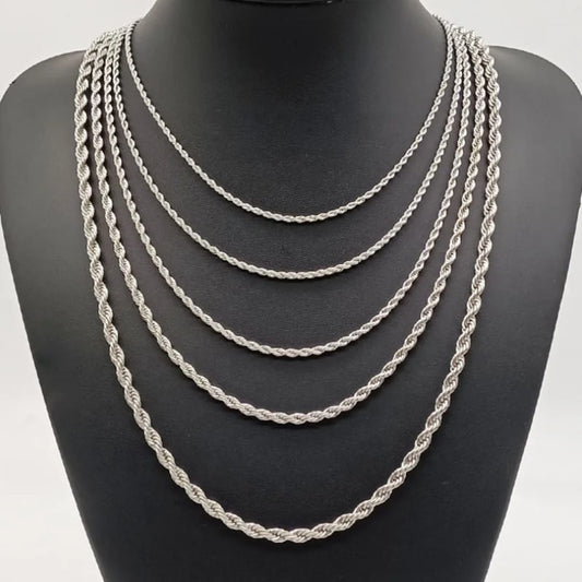 18K Gold Plated Rope Chain