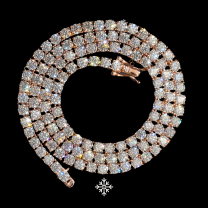 VVS MOISSANITE TENNIS CHAIN (ALL SIZES)