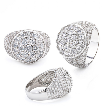 VVS Moissanite Pavé Ring