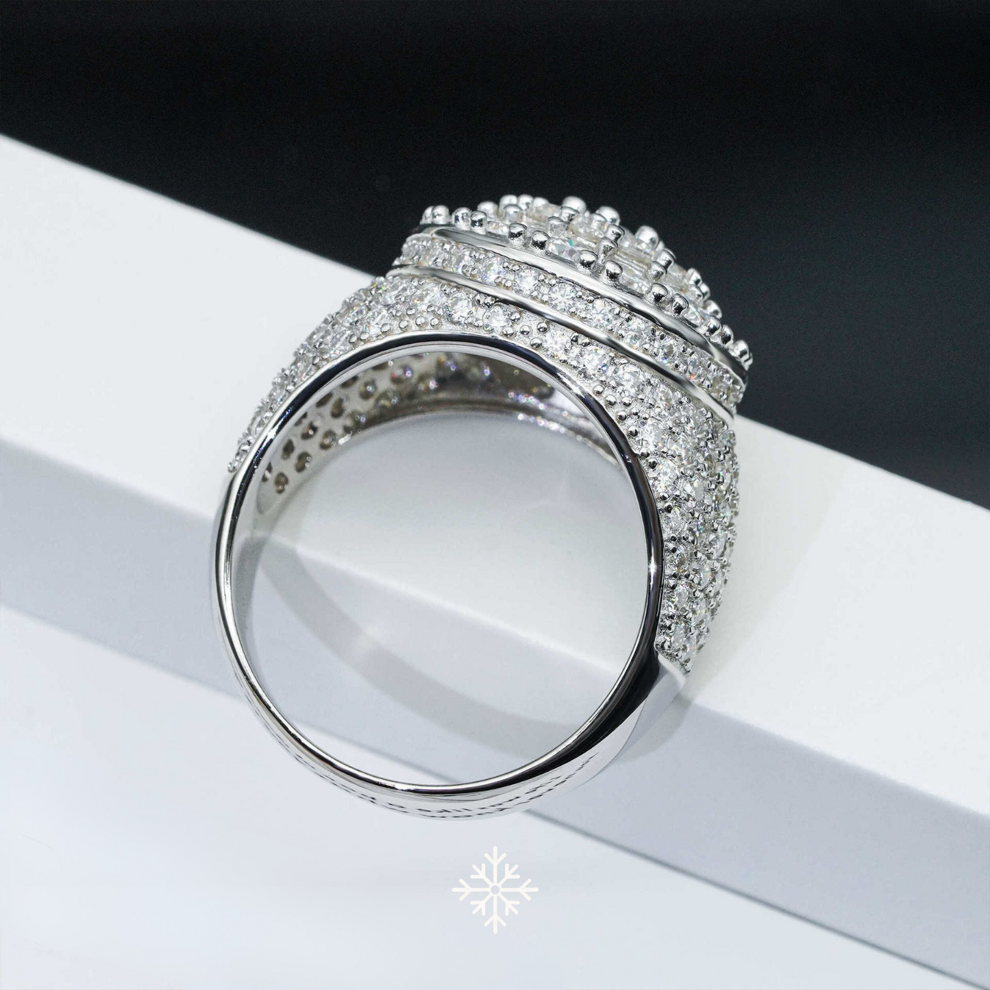 VVS Moissanite Pavé Ring