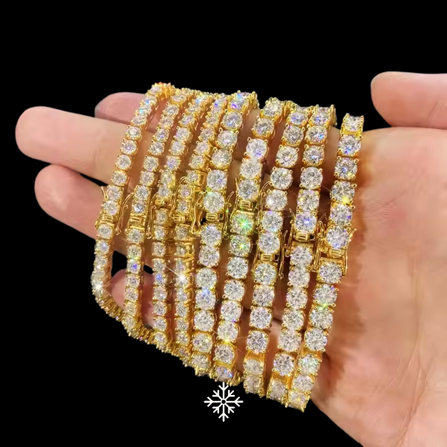 VVS MOISSANITE TENNIS BRACELET (ALL SIZES)