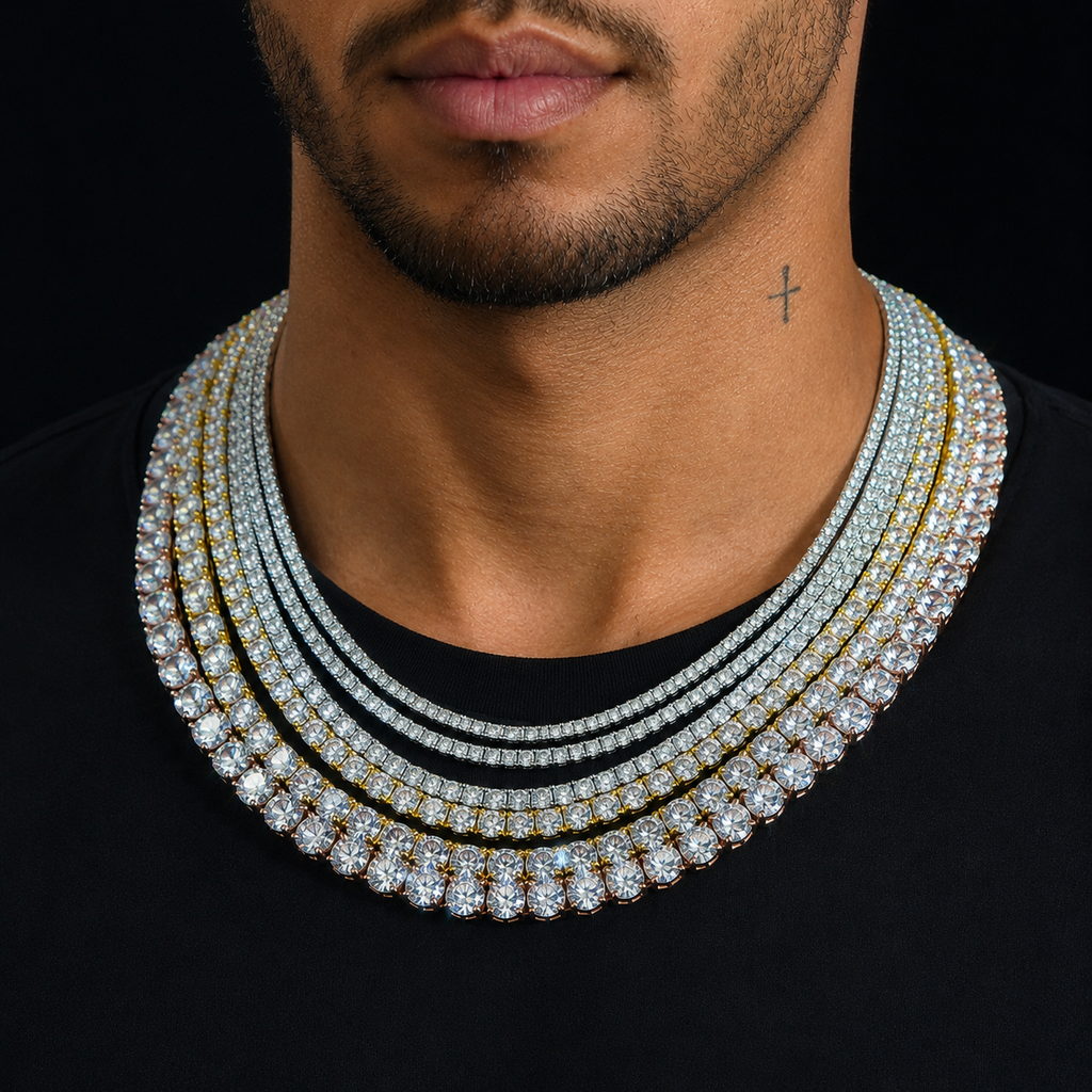 VVS Moissanite Tennis Chain (All Sizes)