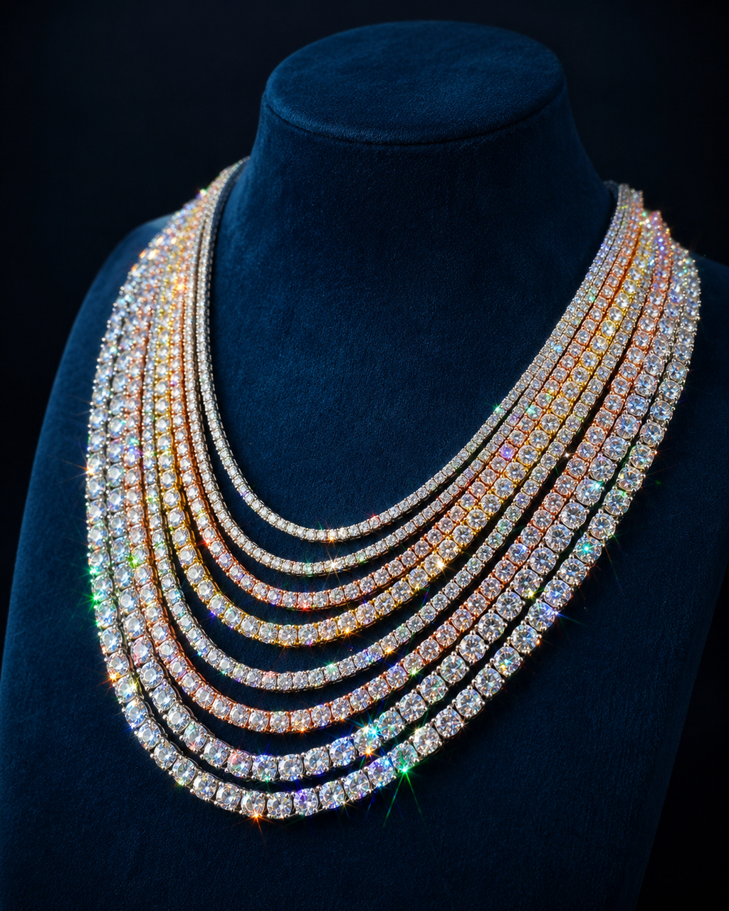 VVS Moissanite Tennis Chain (All Sizes)