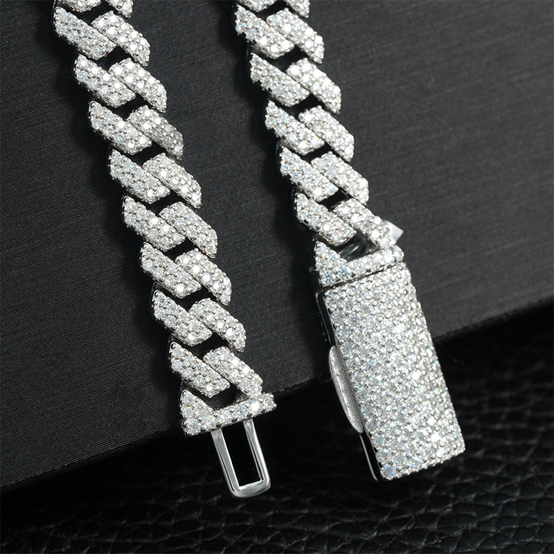 VVS MOISSANITE CUBAN CHAIN (ALL SIZES)