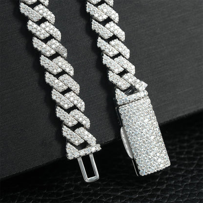 VVS MOISSANITE CUBAN CHAIN (ALL SIZES)