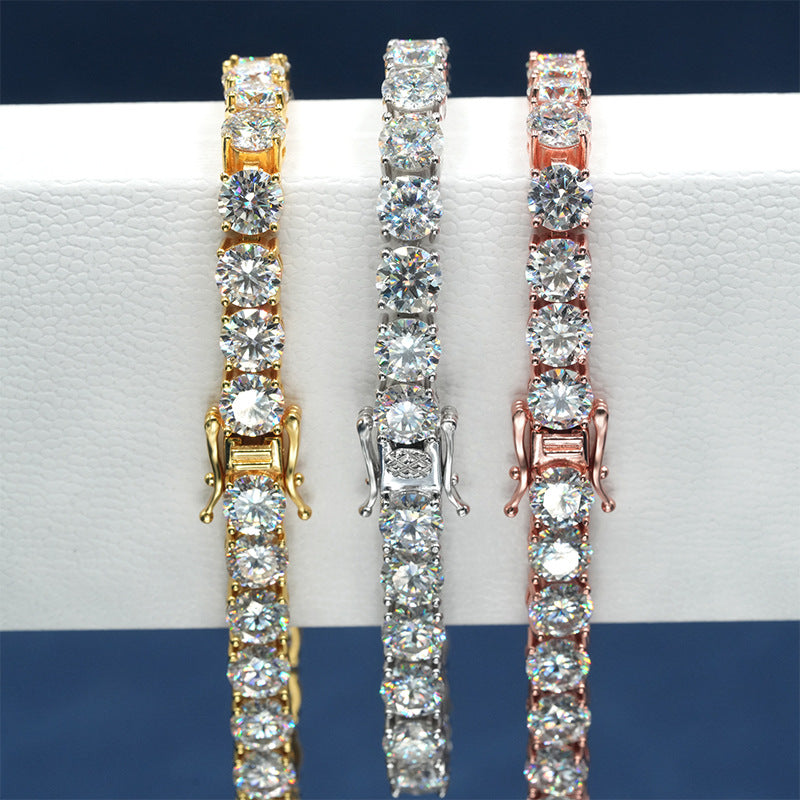 VVS MOISSANITE TENNIS BRACELET (ALL SIZES)