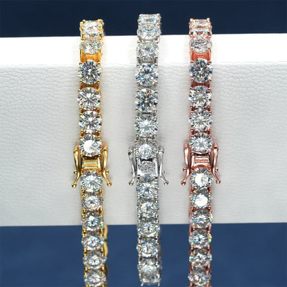 VVS MOISSANITE TENNIS BRACELET (ALL SIZES)