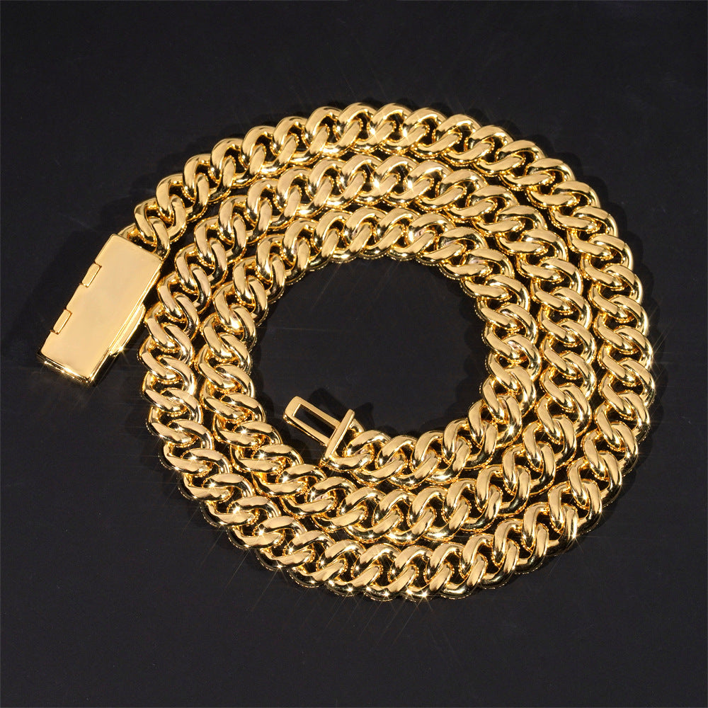 VVS MOISSANITE PRONG CUBAN CHAIN/BRACELET