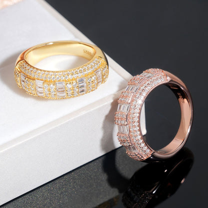 VVS MOISSANITE ICED OUT RING