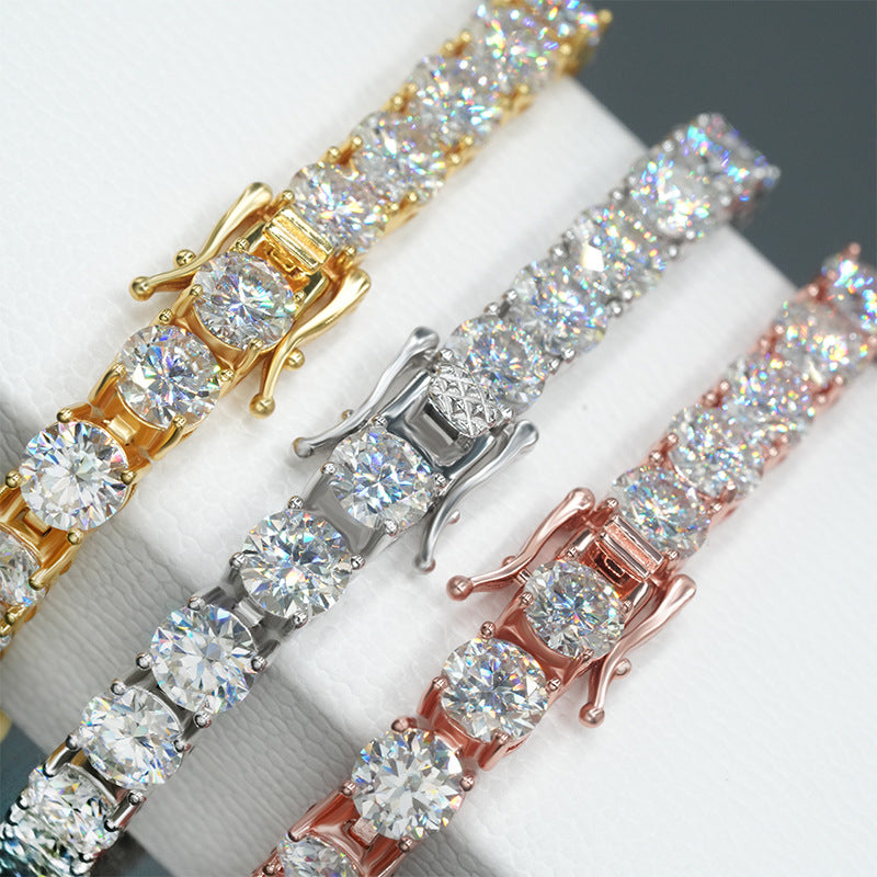 VVS MOISSANITE TENNIS BRACELET (ALL SIZES)