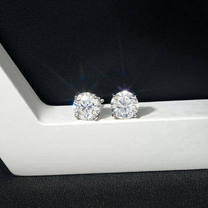 VVS Moisaanite  Stud Earrings