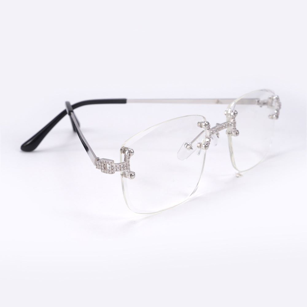 VVS Moissanite Rimless Glasses
