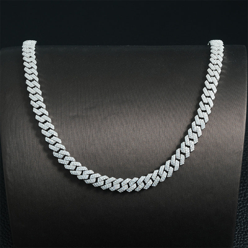 VVS MOISSANITE CUBAN BRACELET (ALL SIZES)