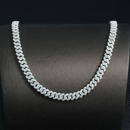 VVS MOISSANITE CUBAN BRACELET (ALL SIZES)