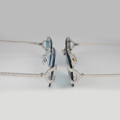 VVS Moissanite Glasses