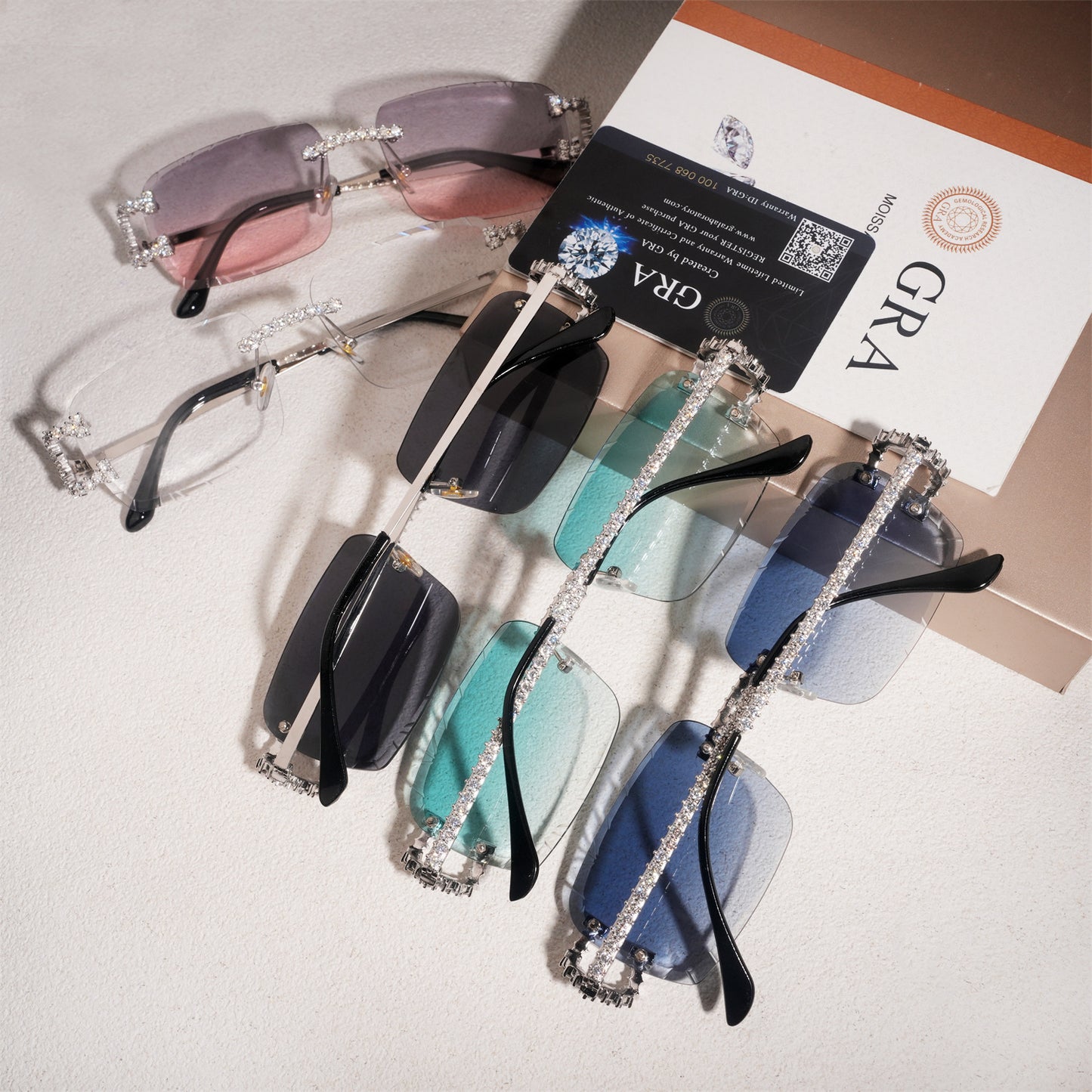 VVS Moissanite Glasses