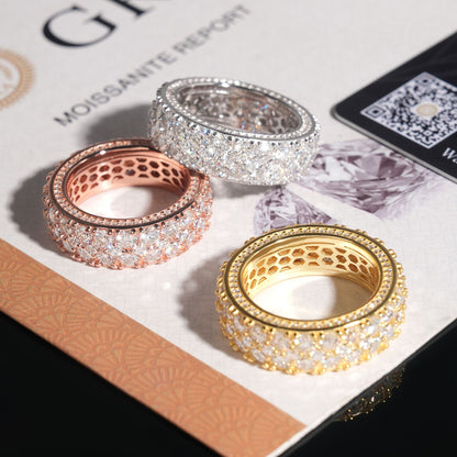 VVS Moissanite Pavé Ring
