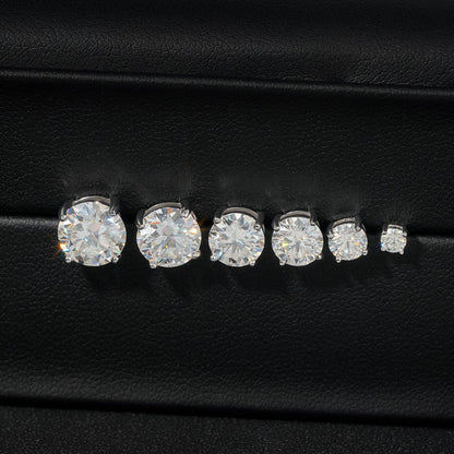 VVS Moisaanite  Stud Earrings