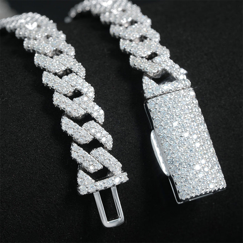 VVS MOISSANITE CUBAN CHAIN (ALL SIZES)