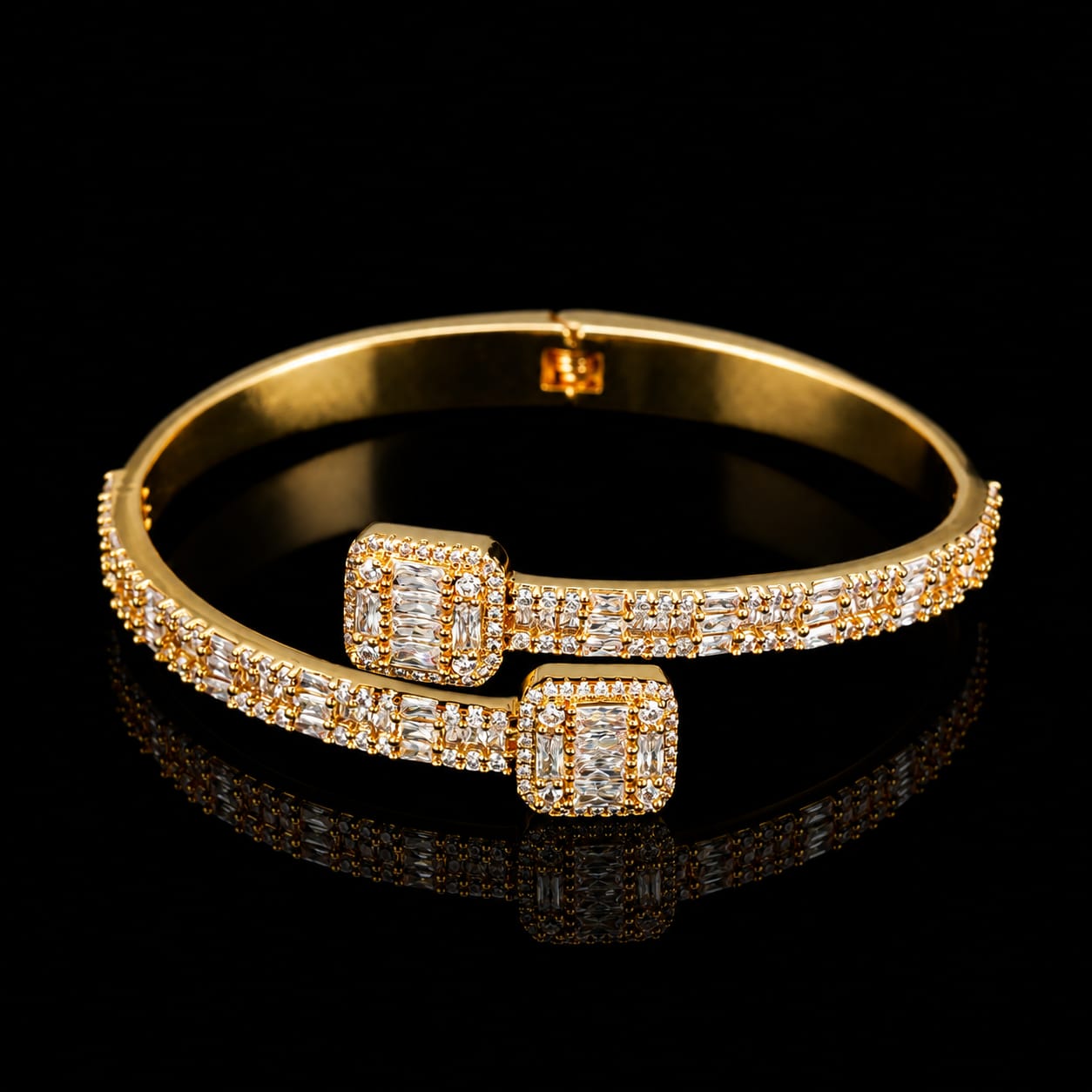 Baguette Moissanite Bracelet