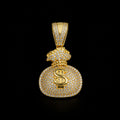 Moissanite Money Bag Pendant
