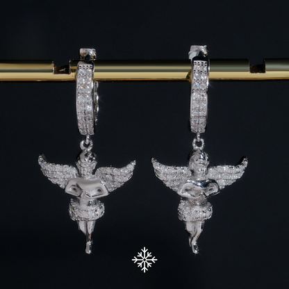 VVS Moissanite Angel Earrings