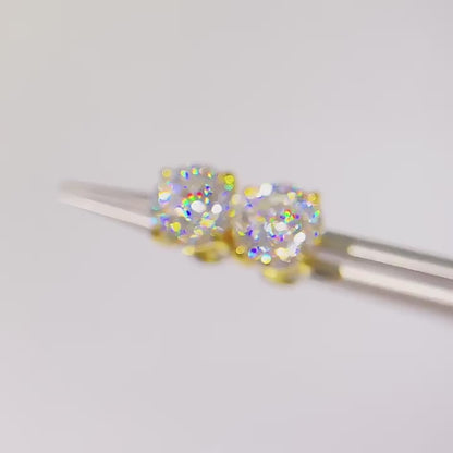 VVS Moisaanite  Stud Earrings