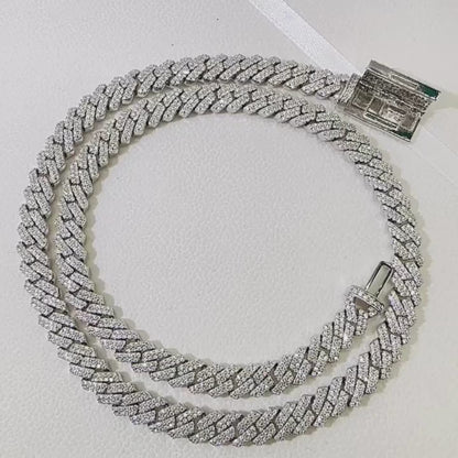 VVS MOISSANITE CUBAN CHAIN (ALL SIZES)