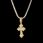 Hot Sale Baguette Moissanite Cross Pendant