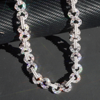 Special Popular Iced Out 15MM Diamond Cuban Link Chain