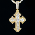 Hot Sale Luxury Hip Hop Iced Out Cross Diamond Pendant