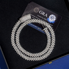 Fashion 10MM Moissanite Thorny Necklace