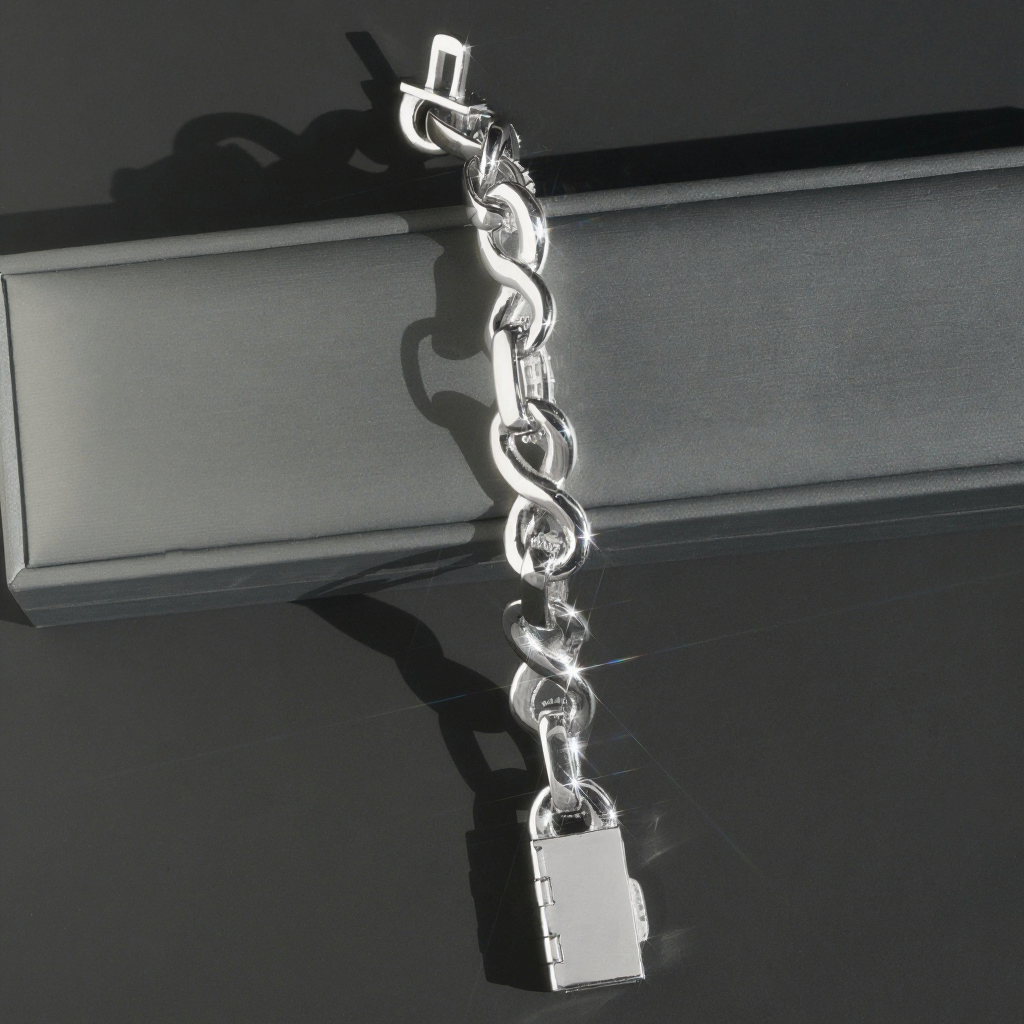 15MM Eternity Moissanite Cuban Link Bracelet