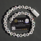 Special Popular Iced Out 15MM Diamond Cuban Link Chain