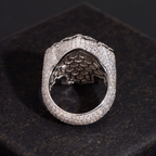 ZUANFA Moissanite Cross Ring