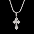 Hot Sale Baguette Moissanite Cross Pendant